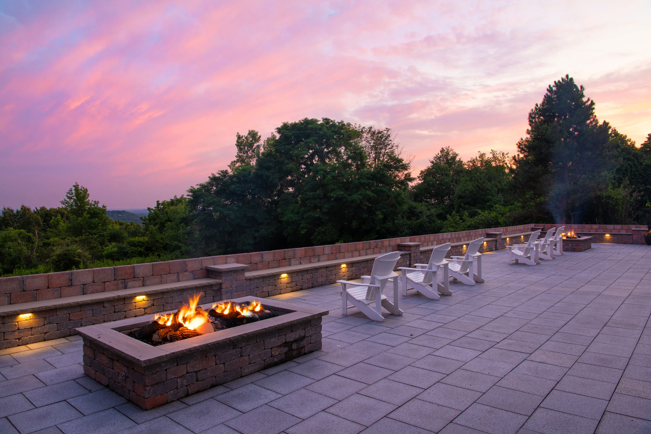 Deck with Firepit