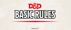Basic Rules - D&D, starter set, 5th ed