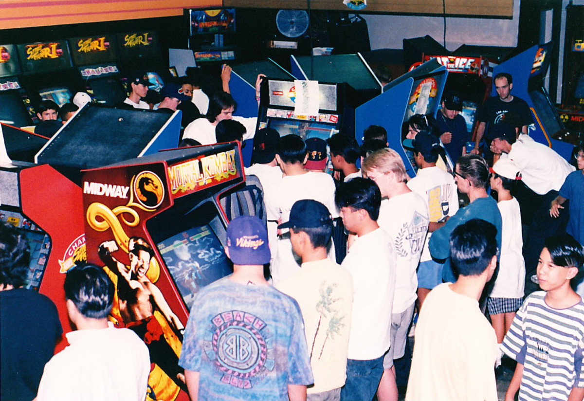 Crowded 90s Arcade