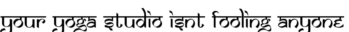 Hindi Font-2
